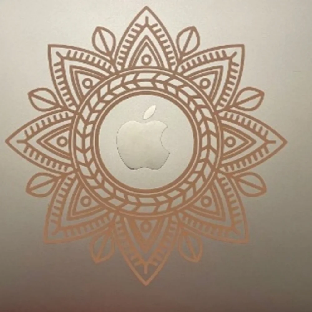 Mandala laptop logo